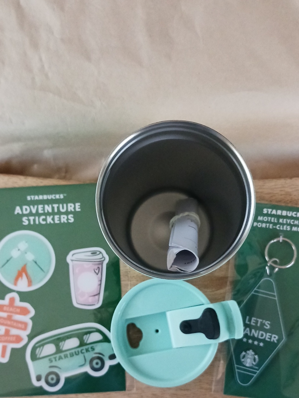 Starbucks 2026 Road Trip Collection Bundle-Tumbler, Keychain & Stickers - Picture 4 of 5